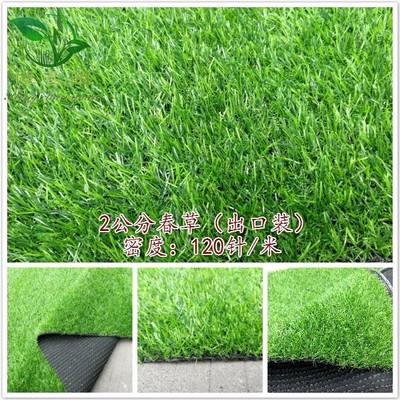 西宁人工草皮塑料人造草坪公司恒春园绿色草皮图片_高清图_细节图